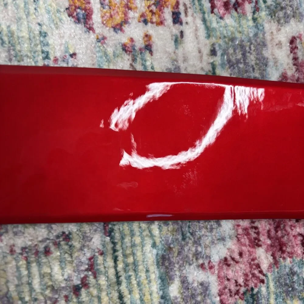 Chanel Vintage Red Wide Belt
